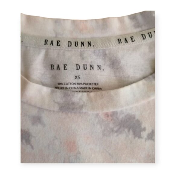 Pastel Tie Dye Crewneck Tee by Rae Dunn XS - Picture 6 of 9